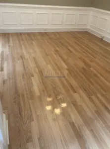Stunning Before & After – Dining Room, Kitchen, and Staircase Refinishing & Sealing in Wake Forest, NC 3 3 5