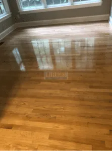 Stunning Before & After – Dining Room, Kitchen, and Staircase Refinishing & Sealing in Wake Forest, NC 4 4 4