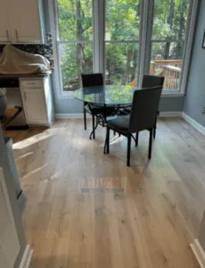 Unique Stairway Transformation with Carpet Treads and LVP Riser 6 6 3