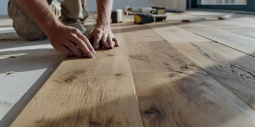 hardwood flooring installation